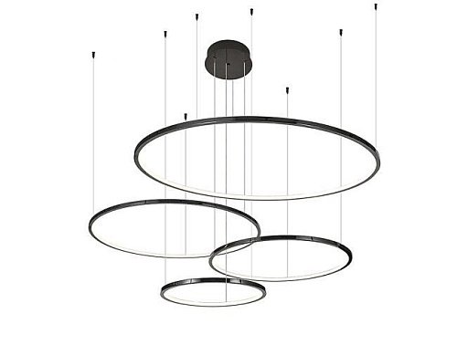 15104N/S black glossy Подвесная люстра Newport Loren 15104N/S black glossy