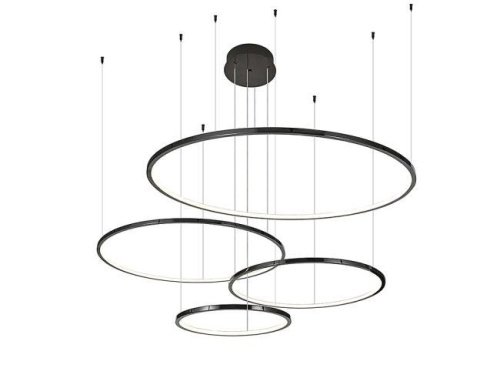 Подвесная люстра Newport Loren 15104N/S black glossy