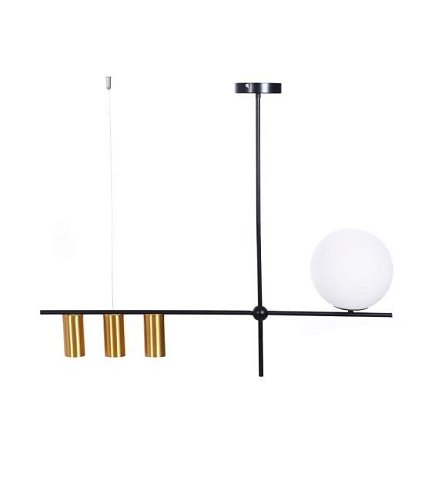 LDP 6042-4 BK+MD Светильник подвесной Lumina Deco Drino LDP 6042-4 BK+MD