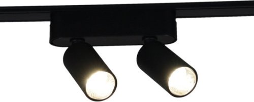 Трековый светильник 13005-9.3-002UR magnetic LED2x5W BK