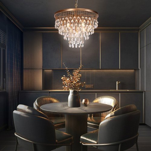 Подвесная люстра Maytoni Linn MOD091PL-07G