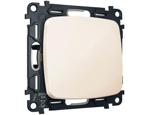 MO301050 MO301050 Комплект механизма 1-кл выключателя с самовозвратом OMEGA Бежевый глянец QUANT (OP3010, VM113)
