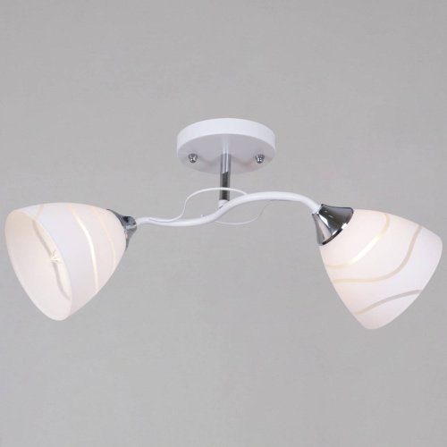 Потолочная люстра Reluce 89360-0.3-02 WH+CR