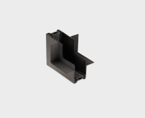 IT09-9033 black Соединитель вертикальный угловой для встраиваемого шинопровода к трековой системе KREATOR Italline IT09-9033 black