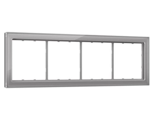 SF350504 SF350504 Рамка SIGMA Briz (Сталь Стекло закаленное натуральное) 4-ая