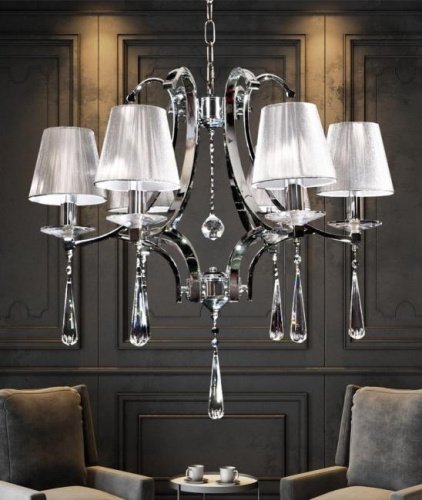 Подвесная люстра Lumina Deco Venisia LDP 8810-6 SL