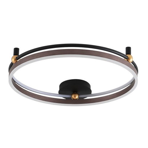 FERNANDO PL72W LED COFFEE/BLACK Потолочная люстра Crystal Lux Fernando FERNANDO PL72W LED COFFEE/BLACK