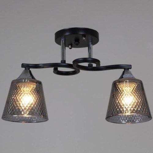 Потолочная люстра 06089-0.3-02 BK+CR