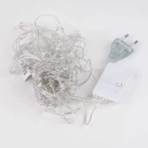 Бахрома светодиодная, 2м Uniel ULD-B2005-048/DTA PINK IP20