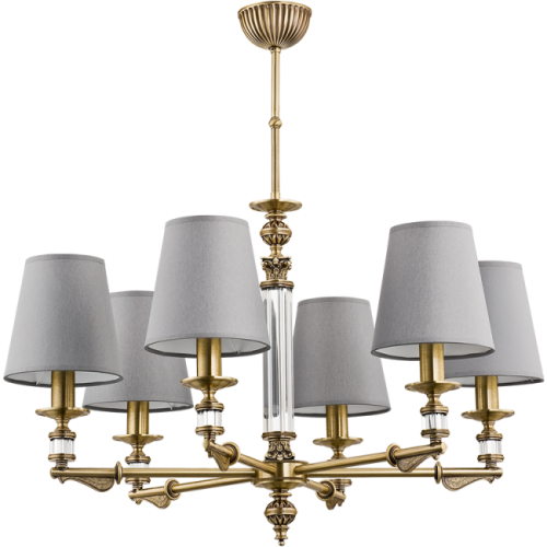 MER-ZW-6(P/A) Потолочная люстра Kutek Merano (абажур) MER-ZW-6(P/A)