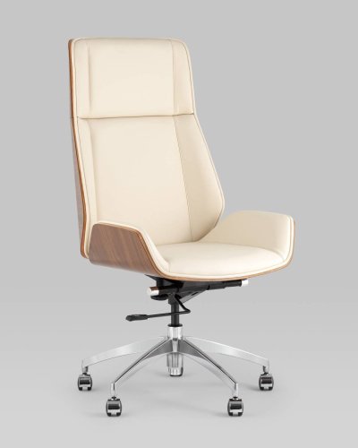 Компьютерное кресло Stool Group Crown A312 8383-1 walnut back