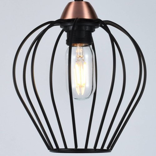 Подвесной светильник ILLUMICO IL2001-1PA-05 BK ROSE GD