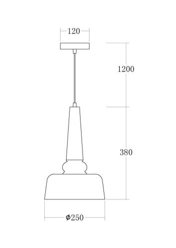 Светильник подвесной Vele Luce Appassionato VL2144P01