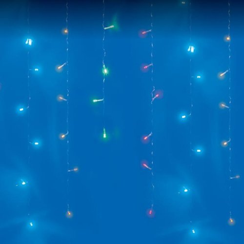 Бахрома светодиодная, 20м Uniel ULD-B20007-480/DTA/RC MULTI IP44