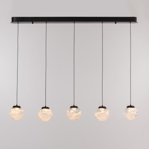 MD25030003-5B matt black/clear Светильник подвесной Delight Collection MD25030003 MD25030003-5B matt black/clear