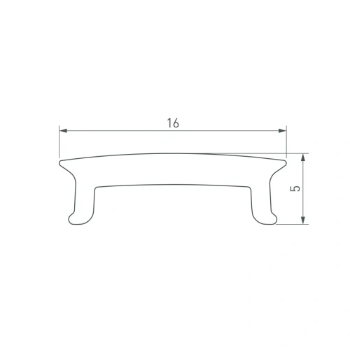 Экран W16-10000 SILICONE (Arlight, Силикон) 064490
