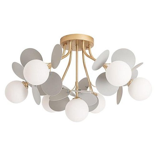 A1369PL-7GY Потолочная люстра Arte Lamp Peacock A1369PL-7GY