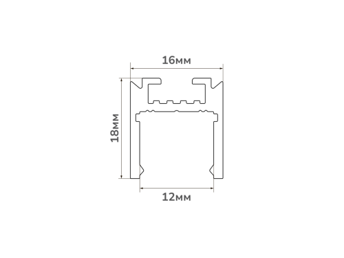00-00040761 Профиль Комплектующие SWG LUMKER 00-00040761