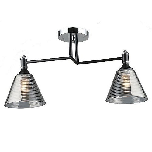 Потолочная люстра Wedo Light Anneta WD3619/2C-BK-CR-SMK