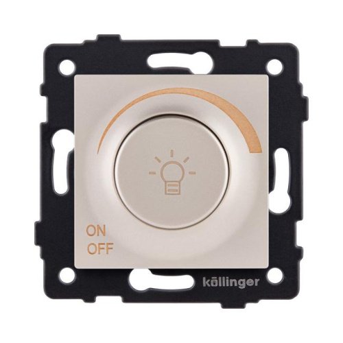 REA-027GD Светорегулятор универсальный 500W, золотой Kollinger REA-027GD для Aspekt, Eleganz, Reflex