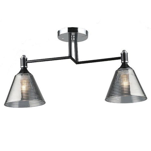 WD3619/2C-BK-CR-SMK Потолочная люстра Wedo Light Anneta WD3619/2C-BK-CR-SMK