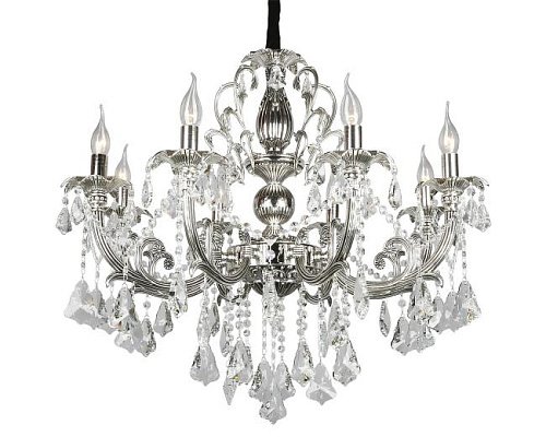 OML-77713-08 Подвесная хрустальная люстра Grosseto Omnilux OML-77713-08