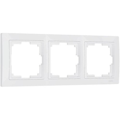 W0032001/ Рамка на 3 поста Snabb basic (белый) Рамка Werkel W0032001/ Рамка на 3 поста Snabb basic (белый)