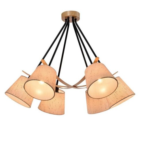 MD.19412-6-P-BK Подвесная люстра IMEX Soul MD.19412-6-P-BK