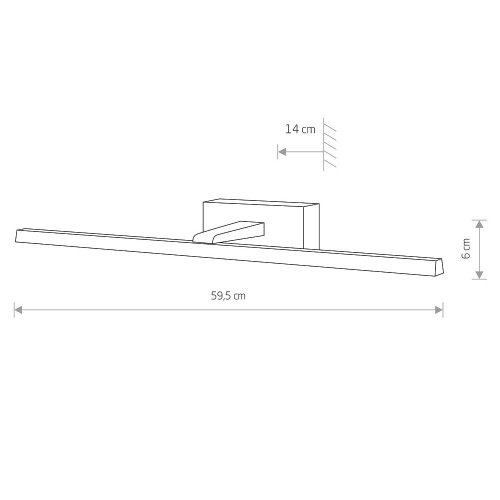 Подсветка зеркал и полок Nowodvorski Van Gogh Led 10288