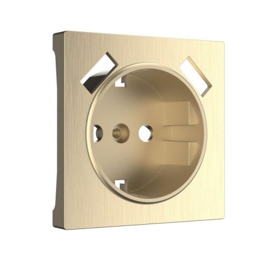 Накладка на механизм Werkel W1179510/ Накладка для розетки USB (шампань рифленый)