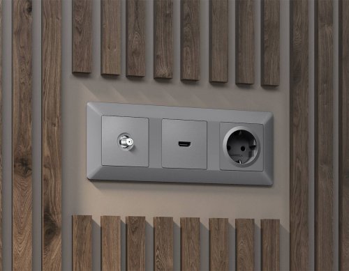 Розетка Ambrella Volt ALFA MA513050