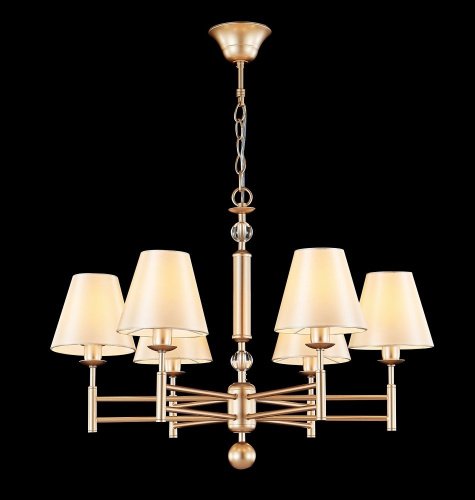FLAVIO SP6 GOLD Подвесная люстра Crystal Lux Flavio FLAVIO SP6 GOLD