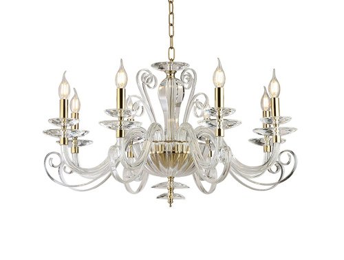 Подвесная люстра Newport Annabelle 8578/C gold polished
