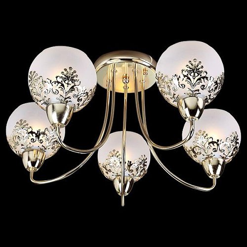 30037/5 золото Потолочная люстра Eurosvet 30037 30037/5 золото