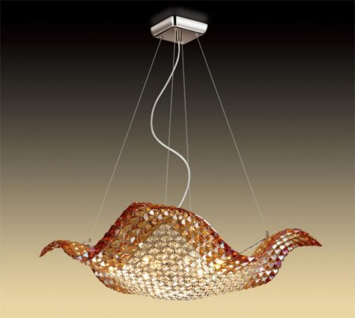 2599/8 Подвесная хрустальная люстра Pavia Odeon Light 2599/8