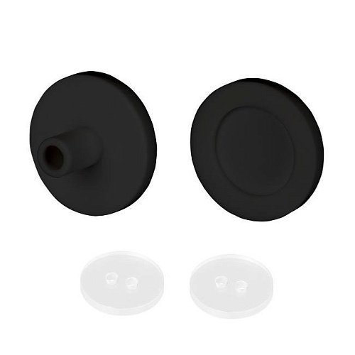 047068 Комплект пластиковых заглушек для герметичной ленты MOONLIGHT ROUND BLACK Arlight 047068