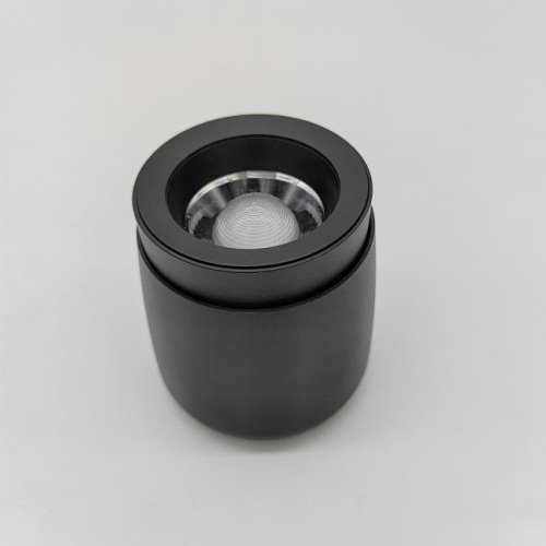 Накладной светильник iLEDEX TECHNICAL Metrica 114-12W-D90-4K-ZOOM-BK