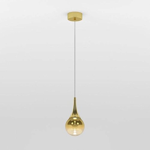 Светильник подвесной Eurosvet Adour 50256/1 LED золото