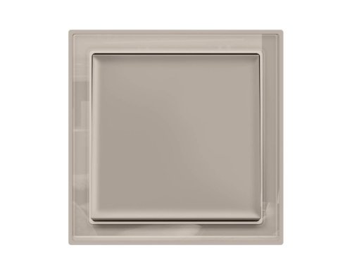 SF350381 Рамка SIGMA Briz (Серо-бежевый Стекло закаленное натуральное) 1-ая