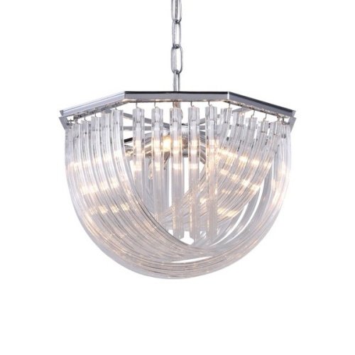 KR0116P-5R/A chrome Подвесная люстра Delight Collection Murano Glass KR0116P-5R/A chrome