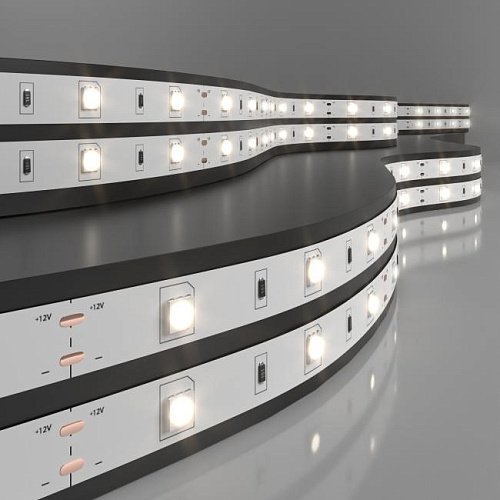 LED лента Elektrostandard 12V 7,2W IP20 Лента светодиодная 30Led 7,2W IP20 4200K дневной белый (5050 12V 30Led 7,2W IP20) a050583