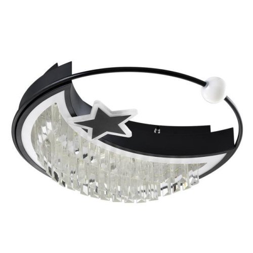 L8024-450 BK Потолочная люстра L LED4U L8024-450 BK