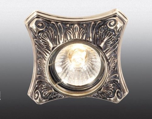 Встраиваемый светильник с узорами Vintage 369851 Novotech