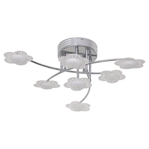 Потолочная люстра ЭкономСвет 8460G 8460/7CR RC