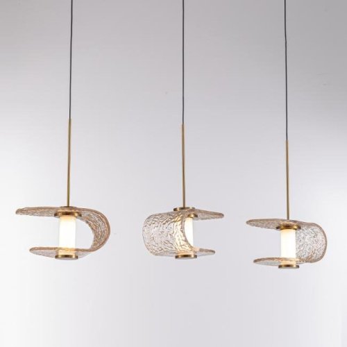 MD24020901-3B gold/cognac Светильник подвесной Delight Collection MD24020901 MD24020901-3B gold/cognac