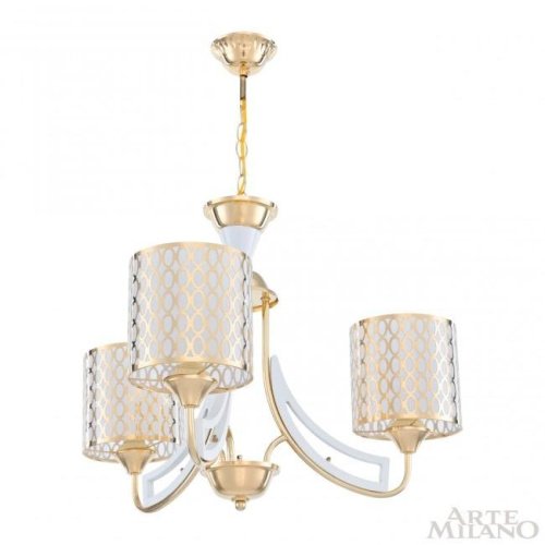 303387/3 Wh/Gd Подвесная люстра Arte Milano Florentia-3387 303387/3 Wh/Gd