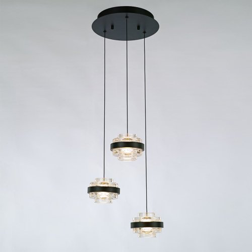 MD22030002-3A black/clear Светильник подвесной Delight Collection Indiana MD22030002-3A black/clear