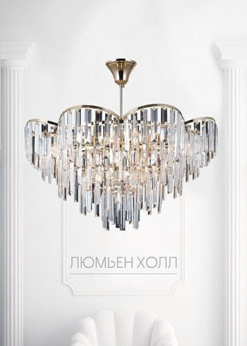 Потолочная люстра Lumien Hall Julen LH0065/12C-FGD-CL