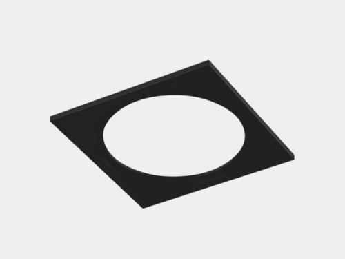 00-00004143 Рамка для серии COMBO 1 квадратная, SWG PRO 00-00004143