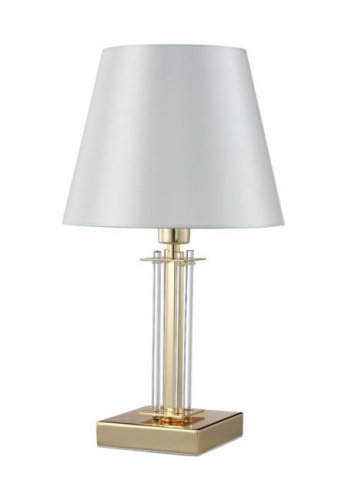 NICOLAS LG1 GOLD/WHITE Настольная лампа Crystal Lux Nicolas NICOLAS LG1 GOLD/WHITE